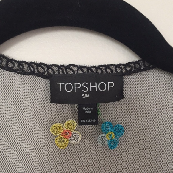 Black Lace Cardigan - Picture 4 of 5